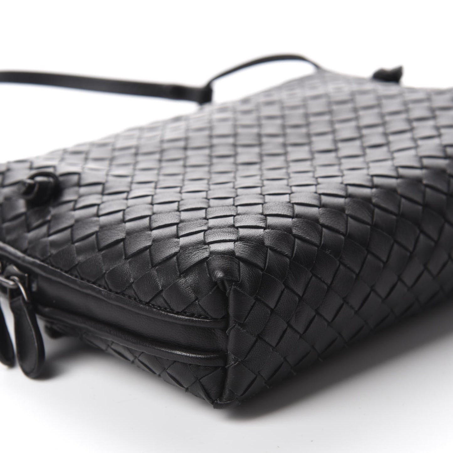 Nappa Intrecciato Nodini Bag Black