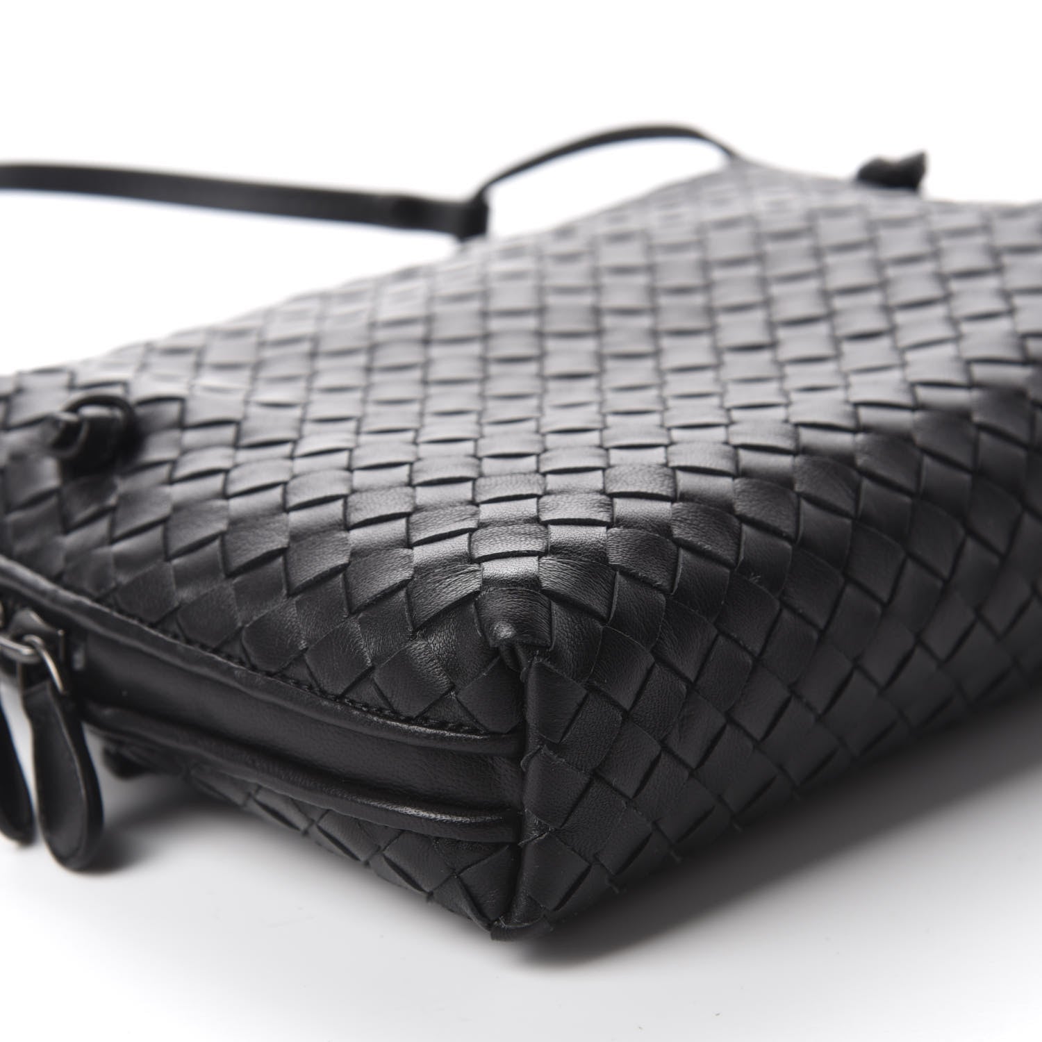 Bottega Veneta Nappa Intrecciato Nodini Bag Black 6 of 10