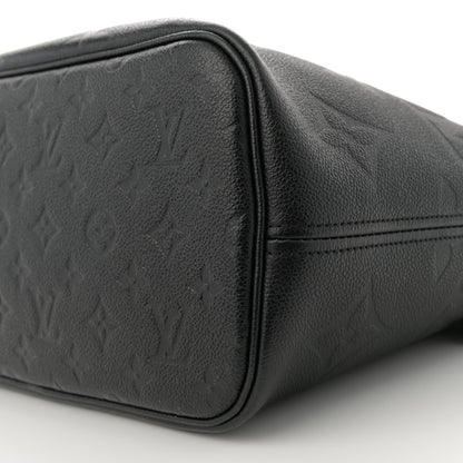 Louis Vuitton Empreinte Monogram Giant Neverfull MM Black 9 of 9