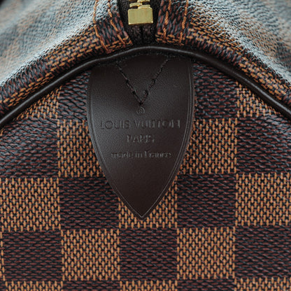 Louis Vuitton Damier Ebene Speedy 35 6 of 9