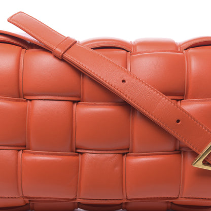 Bottega Veneta Nappa Maxi Intrecciato Padded Cassette Crossbody Orange 9 of 9