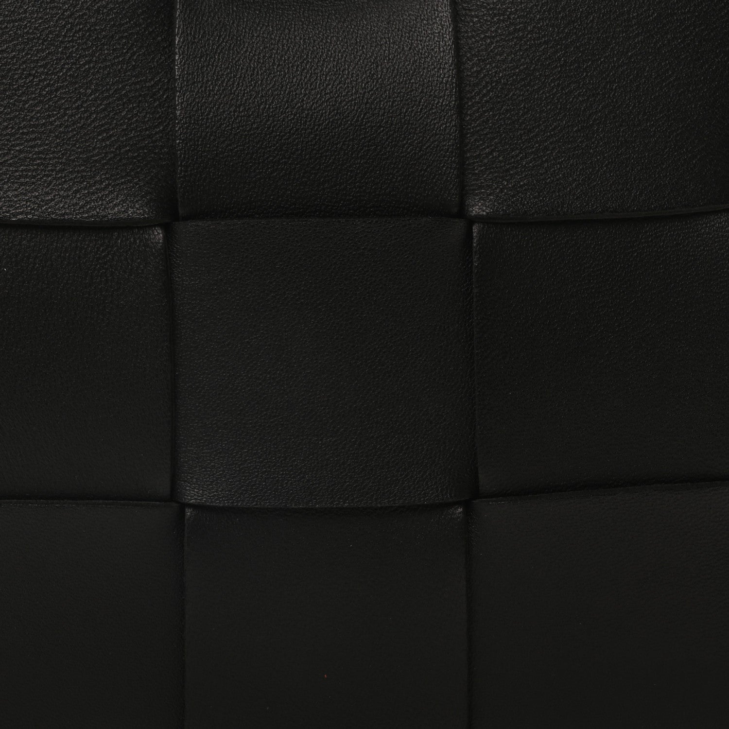 Bottega Veneta Lambskin Maxi Intrecciato Cassette Crossbody Bag Black 7 of 9