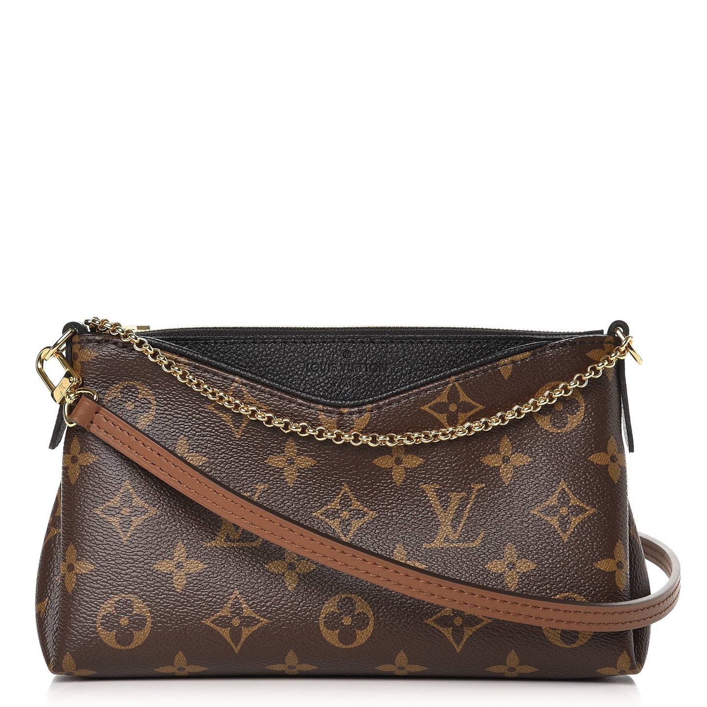 Monogram Pallas Clutch Black