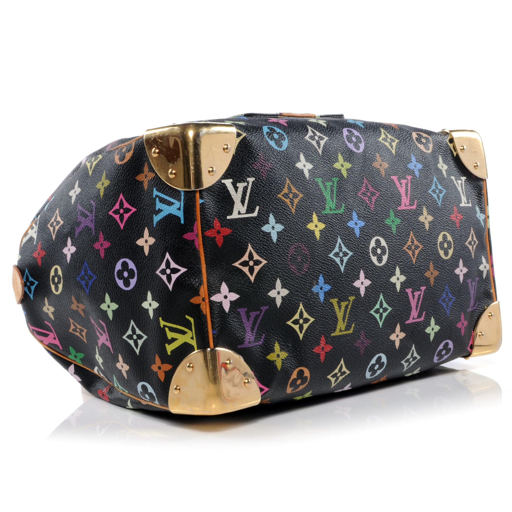 Louis Vuitton Monogram Multicolor Speedy 30 Black 4 of 8