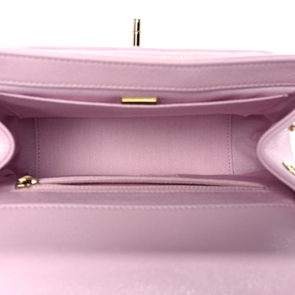 Chanel Caviar Quilted Small Business Affinity Flap Light Pink 5 of 10