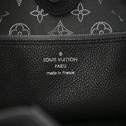 Louis Vuitton Mahina Carmel Hobo Black 6 of 9