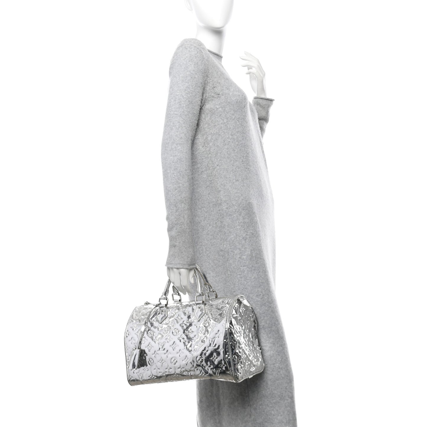 Monogram Miroir Speedy 30 Silver