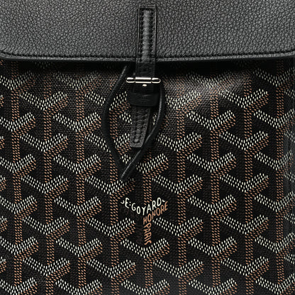 Goyard Goyardine Calfskin Mini Alpin Backpack Black 7 of 9