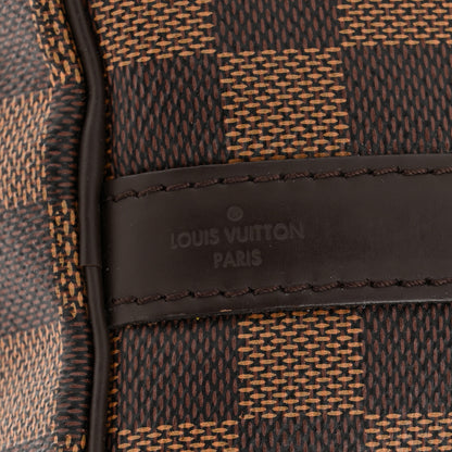 Louis Vuitton Damier Ebene Speedy Bandouliere 25 6 of 10