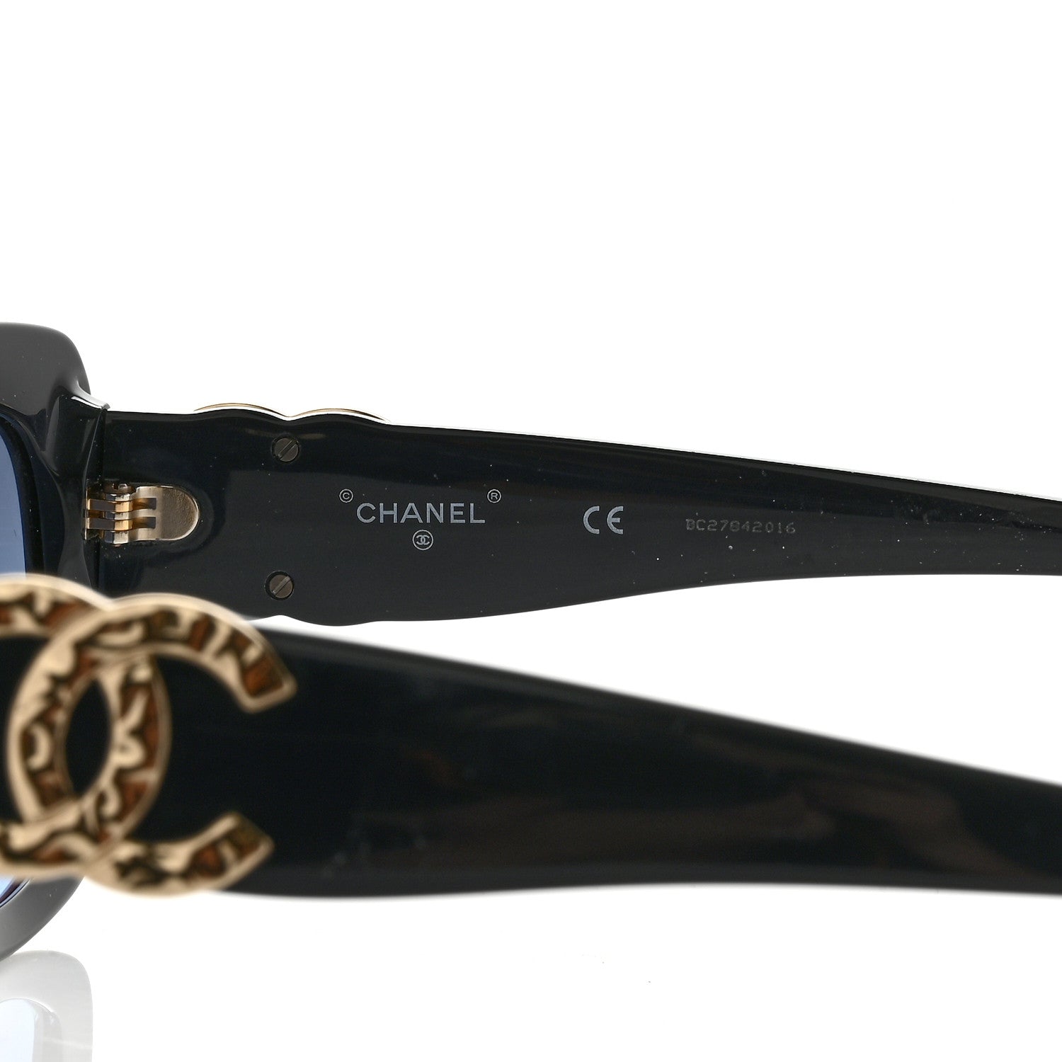 Chanel Acetate Square Sunglasses 71395A Navy 6 of 7