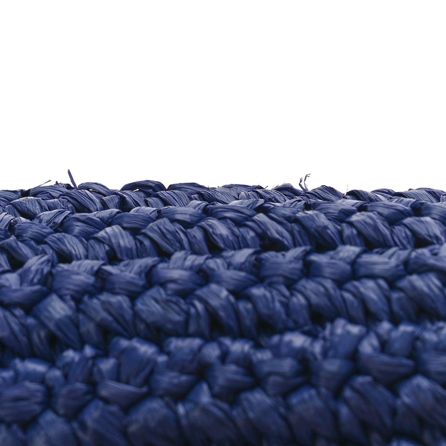 Raffia Calfskin Monogram Medium Niki Chain Satchel Blue