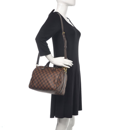 Louis Vuitton Damier Ebene Speedy Bandouliere 25 2 of 11