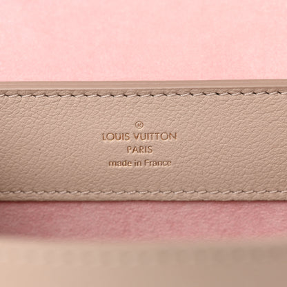 Louis Vuitton Soft Calfskin Mini Lockme Ever Greige 6 of 10