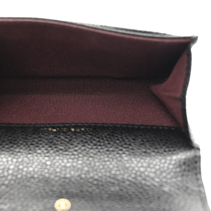 Chanel Caviar Quilted Flap Card Holder Black 5 of 9