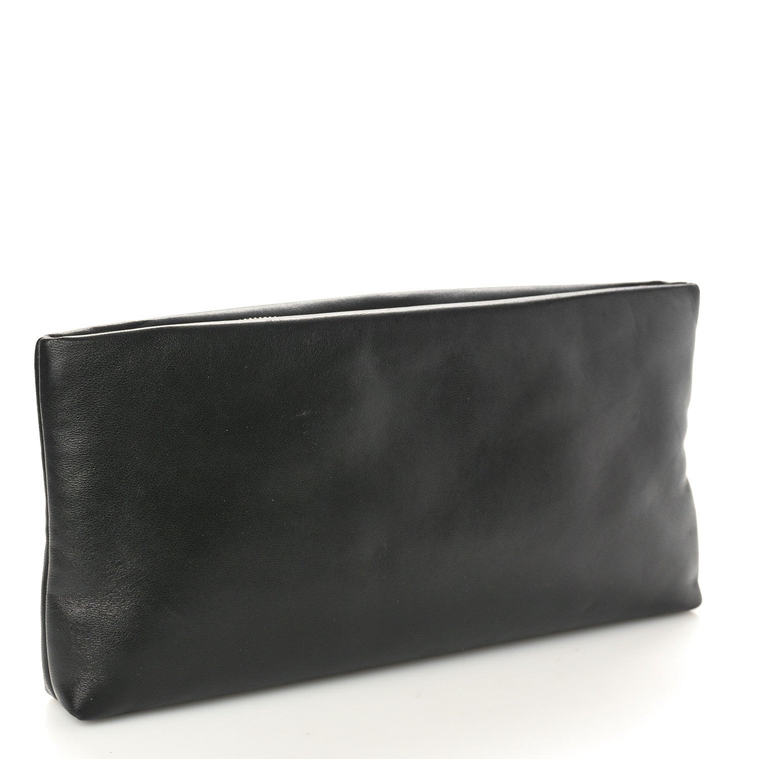 Saint Laurent Lambskin Long Calypso Pouch Black 3 of 7