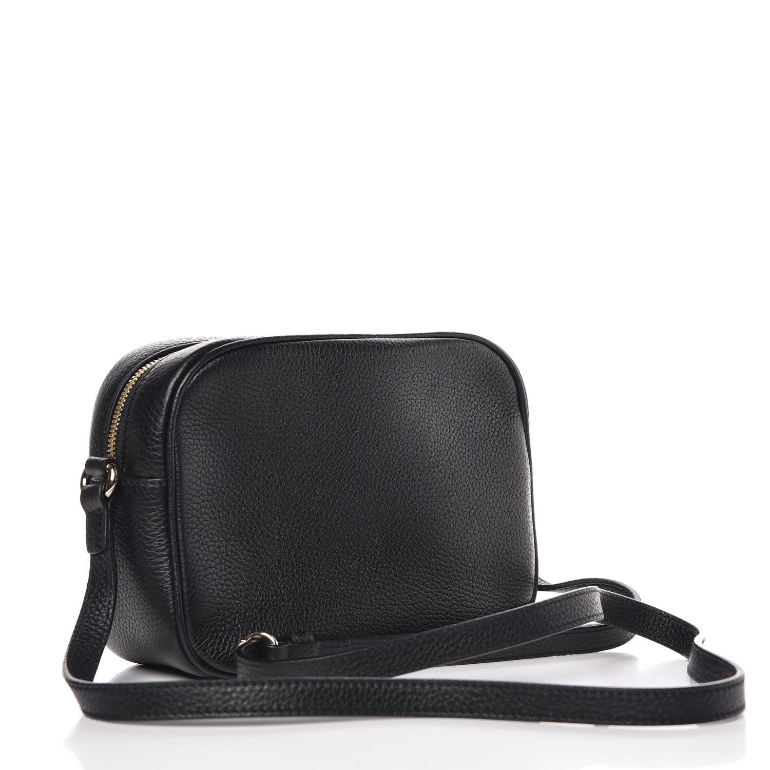 Gucci Pebbled Calfskin Small Soho Disco Bag Black 3 of 8