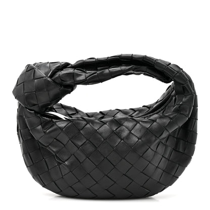 Bottega Veneta Nappa Intrecciato Mini Jodie Black Black 1 of 10