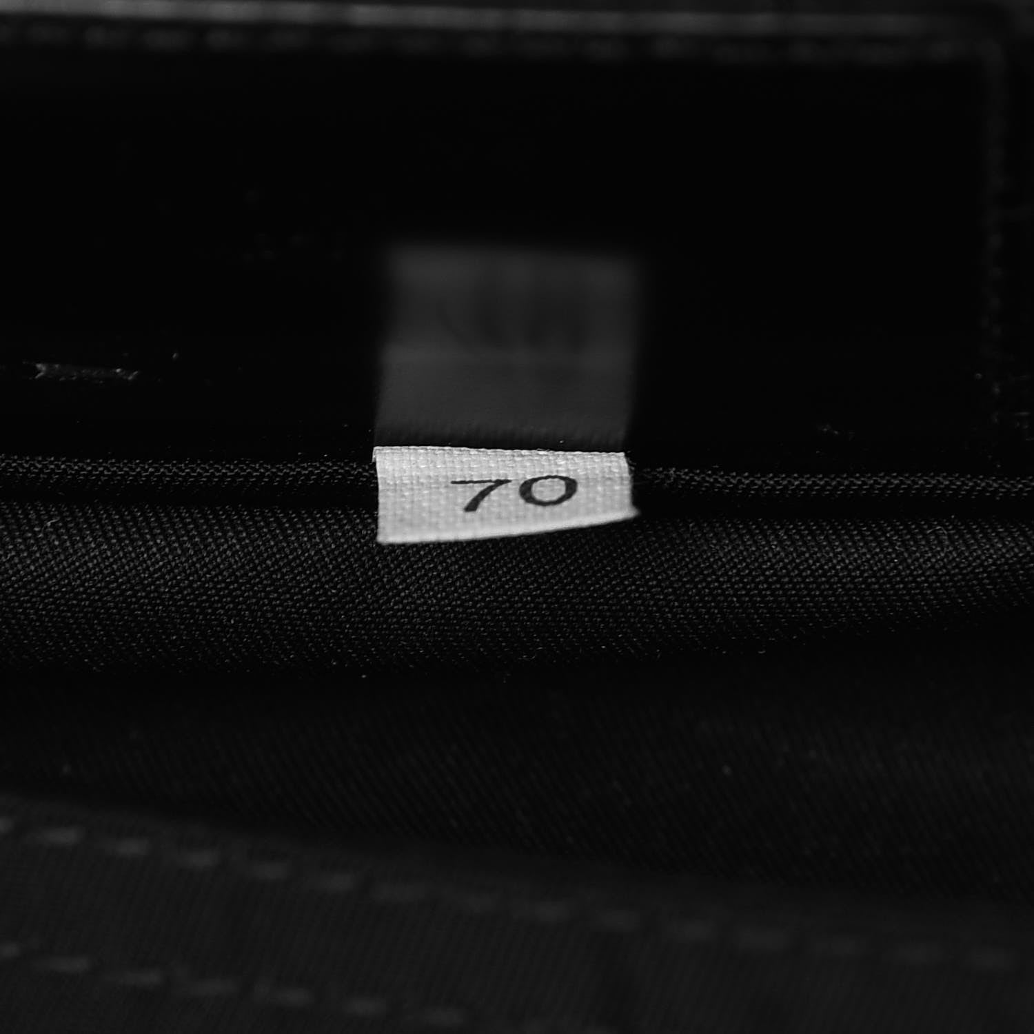 Prada Tessuto Nylon Flat Messenger Bag Black 7 of 7