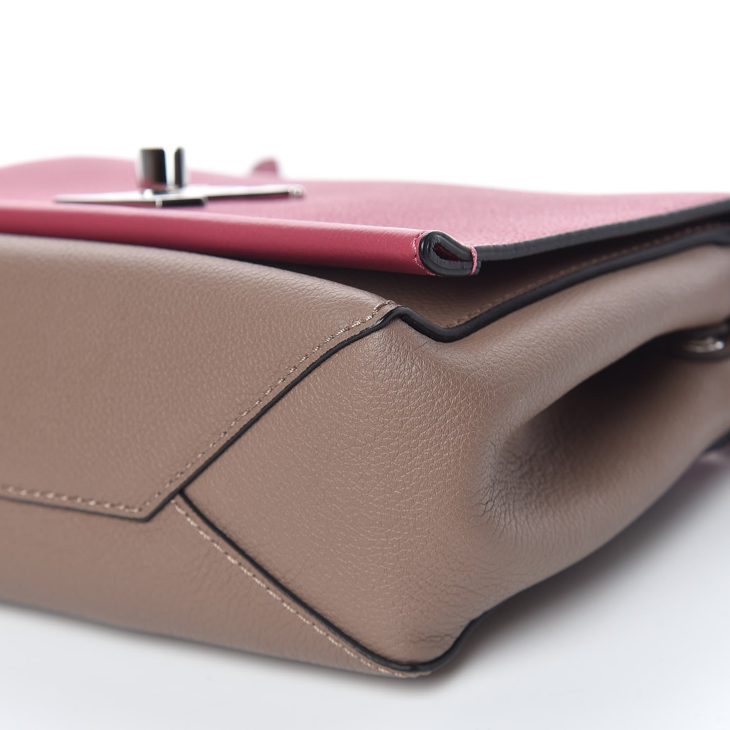Louis Vuitton Calfskin Lockme II Chain Bag BB Rose Bruyere 7 of 10