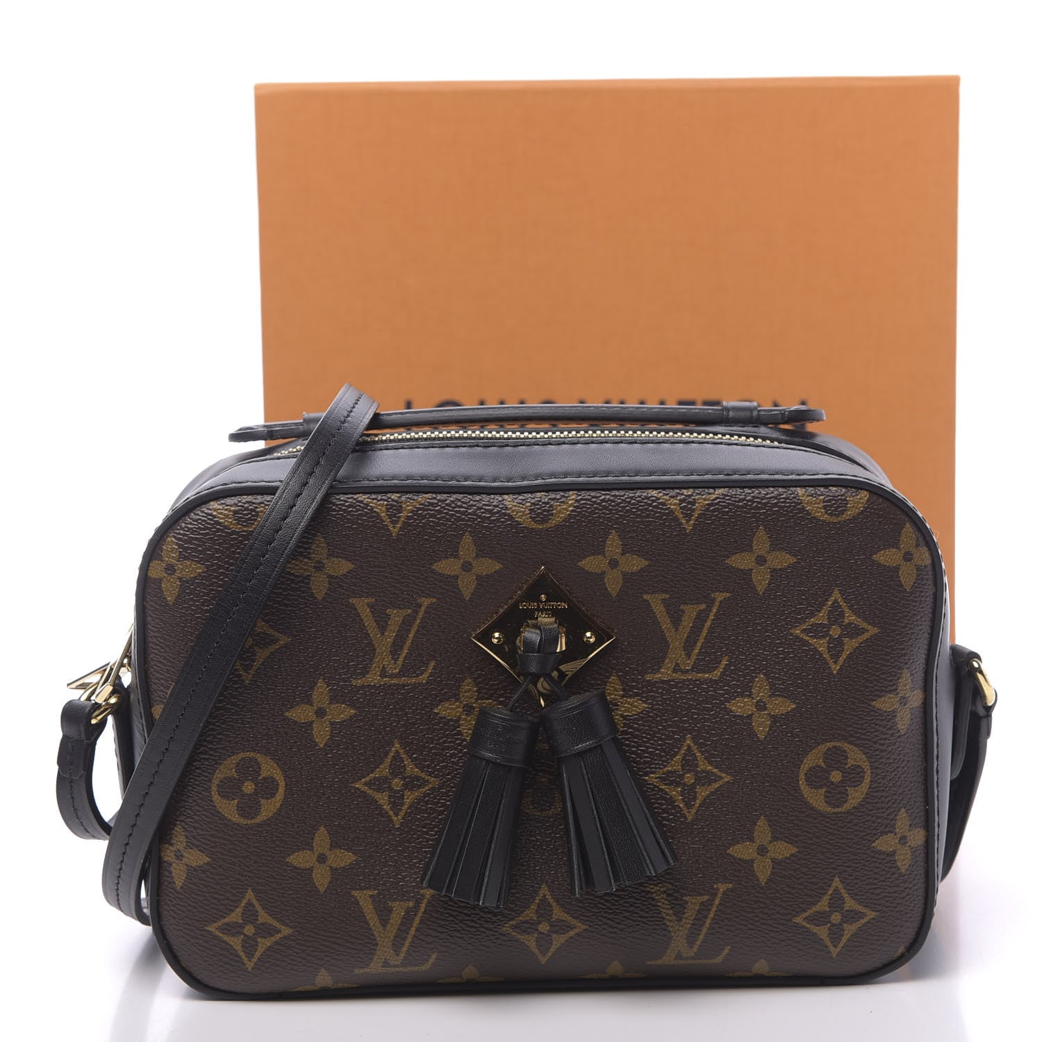 Louis Vuitton Monogram Saintonge Black 10 of 10