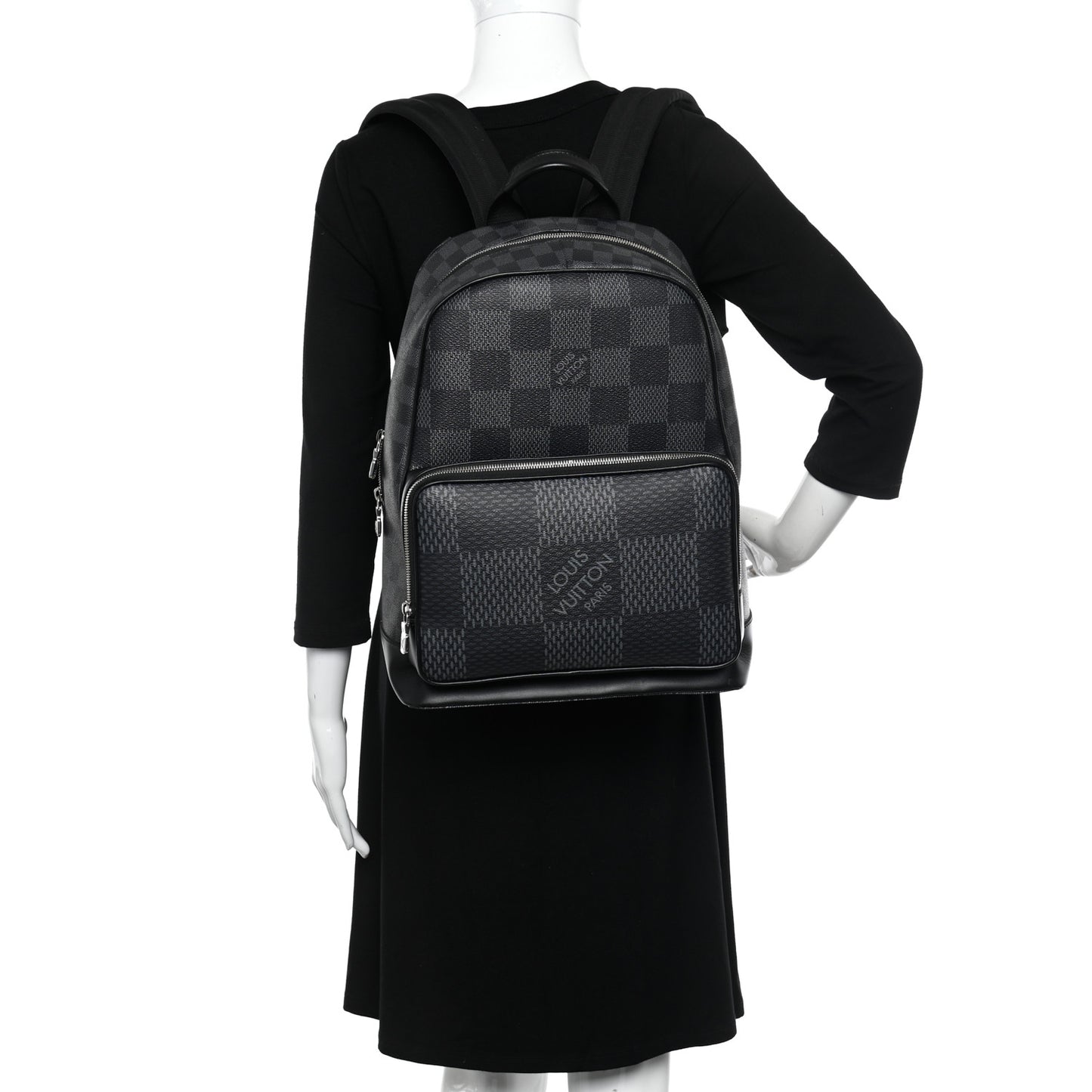 Damier Graphite 3D Campus Backpack