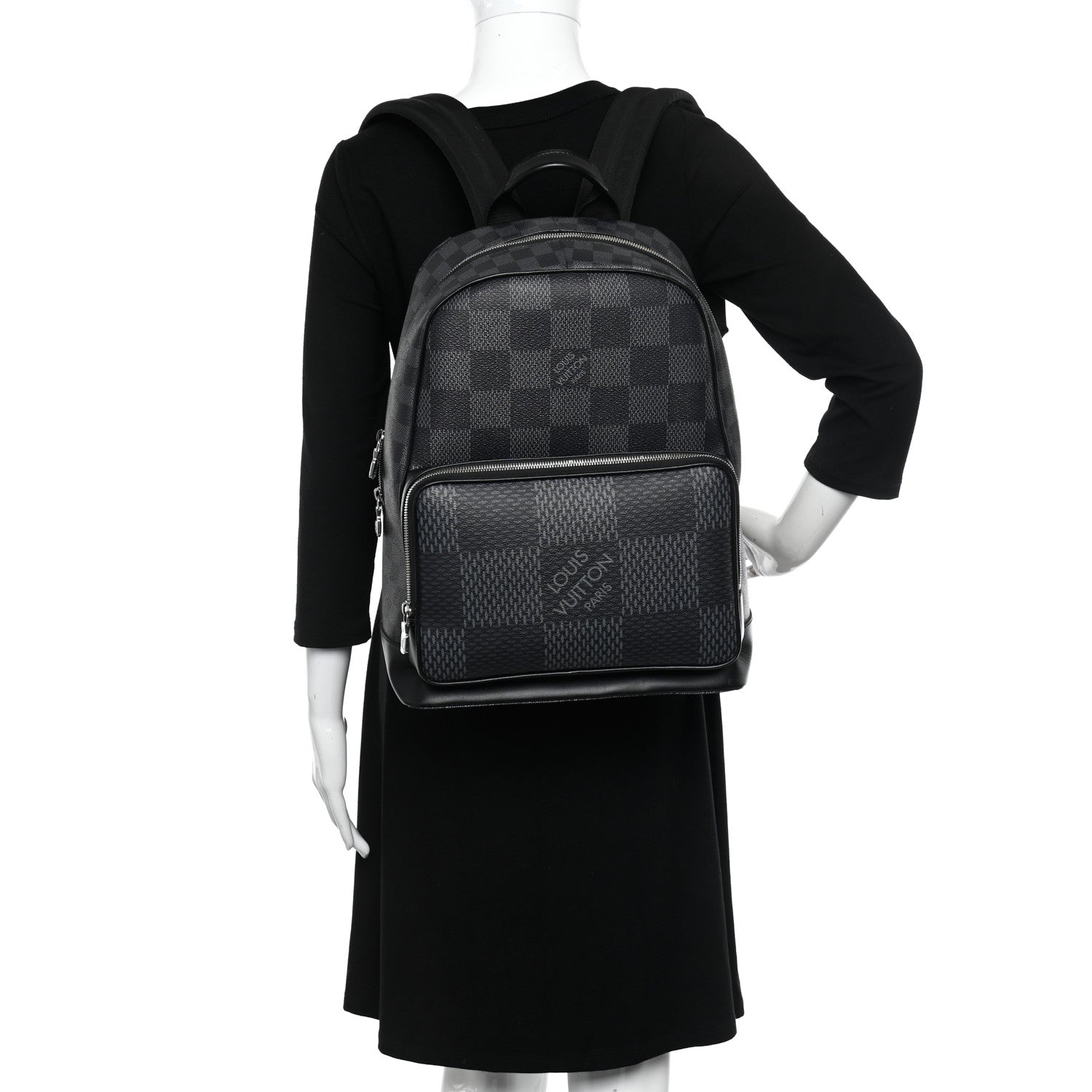 Louis Vuitton Damier Graphite 3D Campus Backpack 3 of 15