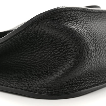 Hermes Taurillon Clemence Halzan 25 Black 8 of 11