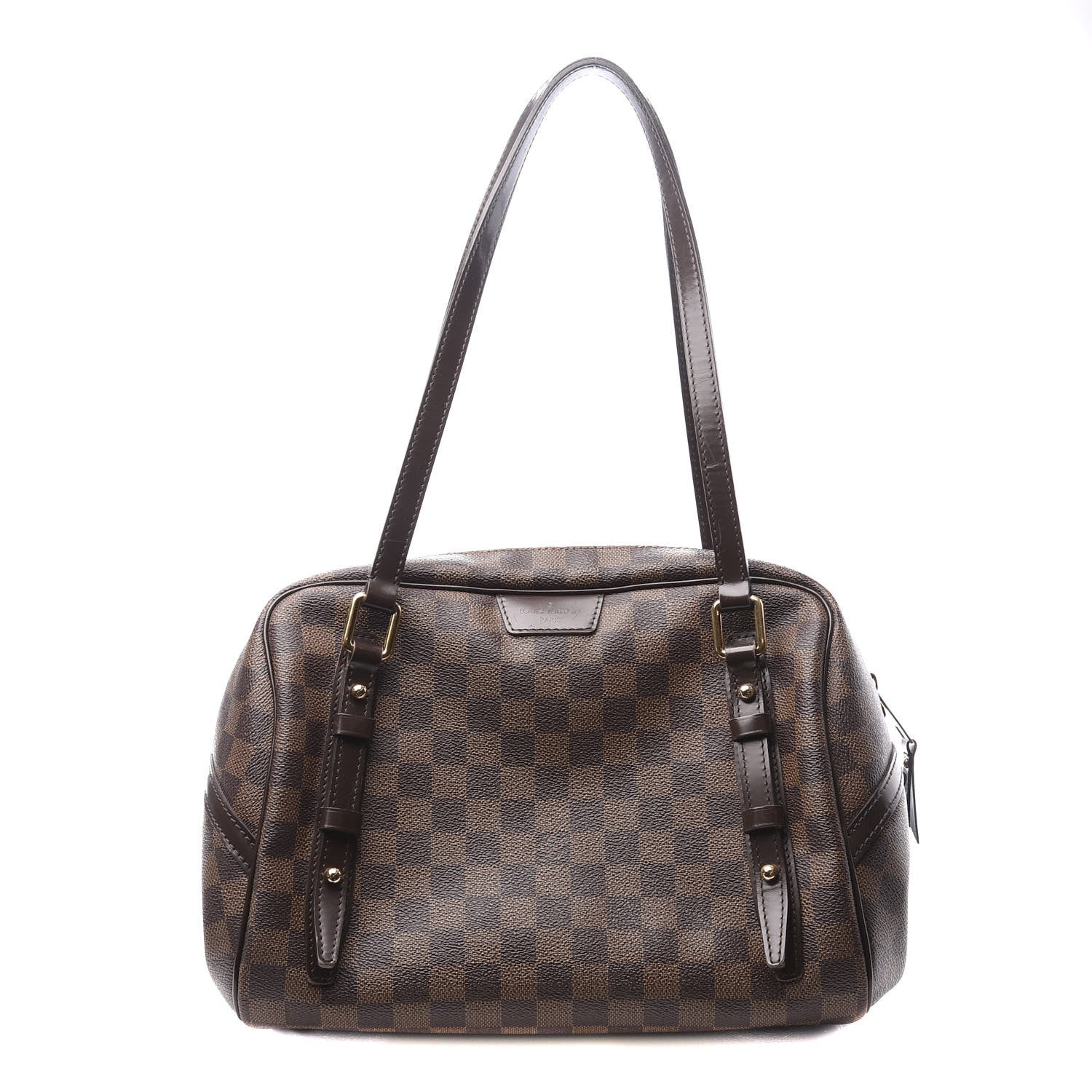 Louis Vuitton Damier Ebene Rivington GM 1 of 8