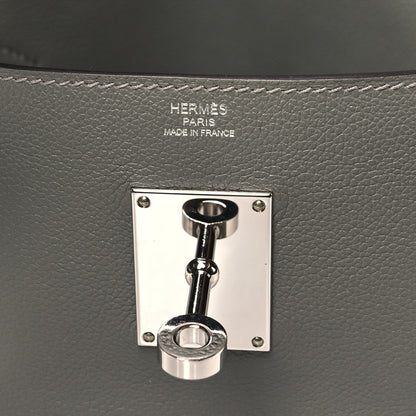 Hermes Evercolor Kelly Messenger PM Gris Meyer 6 of 9