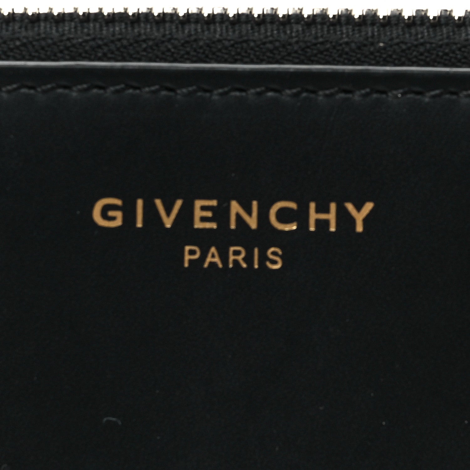 Givenchy Smooth Calfskin Medium Star Pouch Black 7 of 8