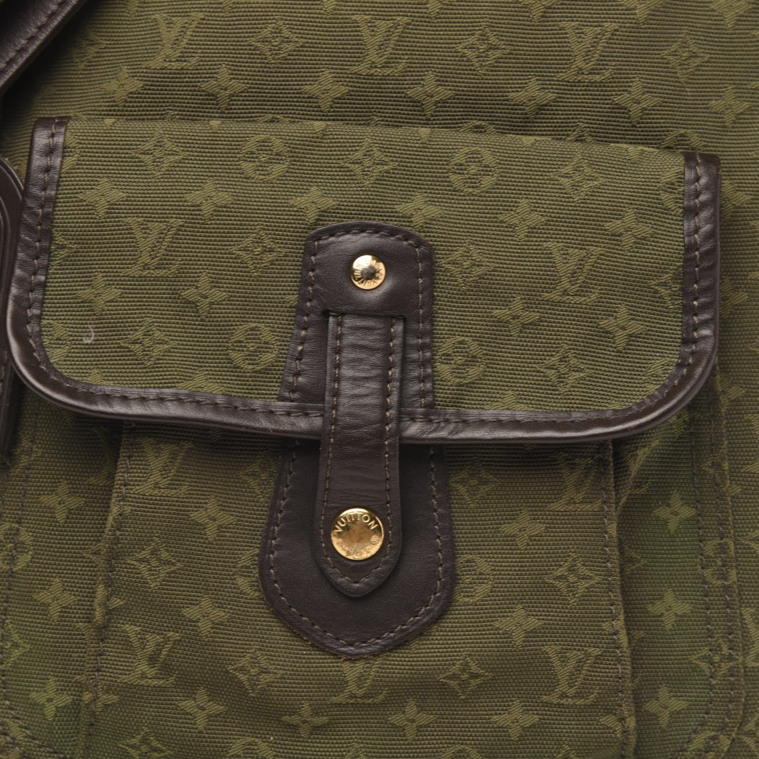 Louis Vuitton Mini Monogram Besace Mary Kate Kaki 13 of 13