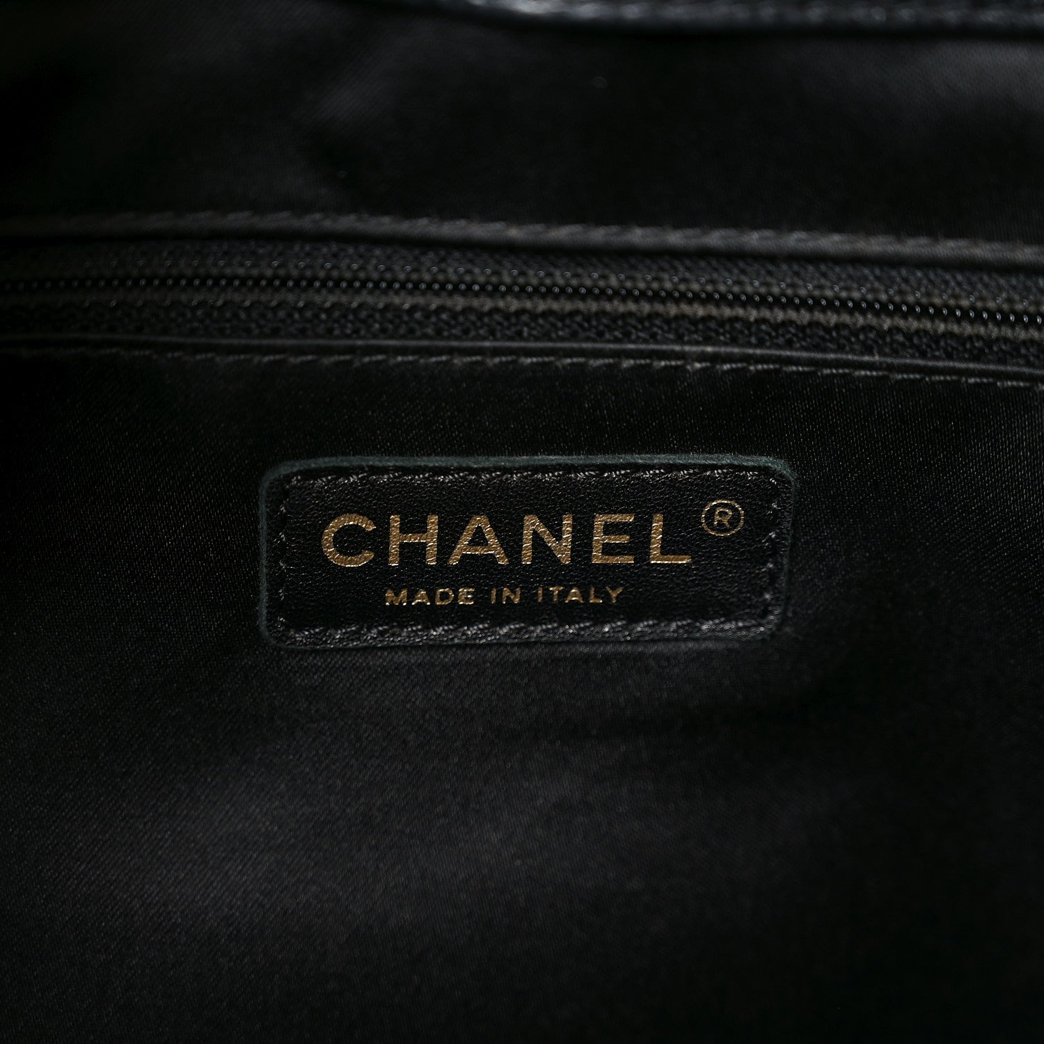 Chanel Caviar Quilted XL Grand Shopping Tote GST Black 5 of 9