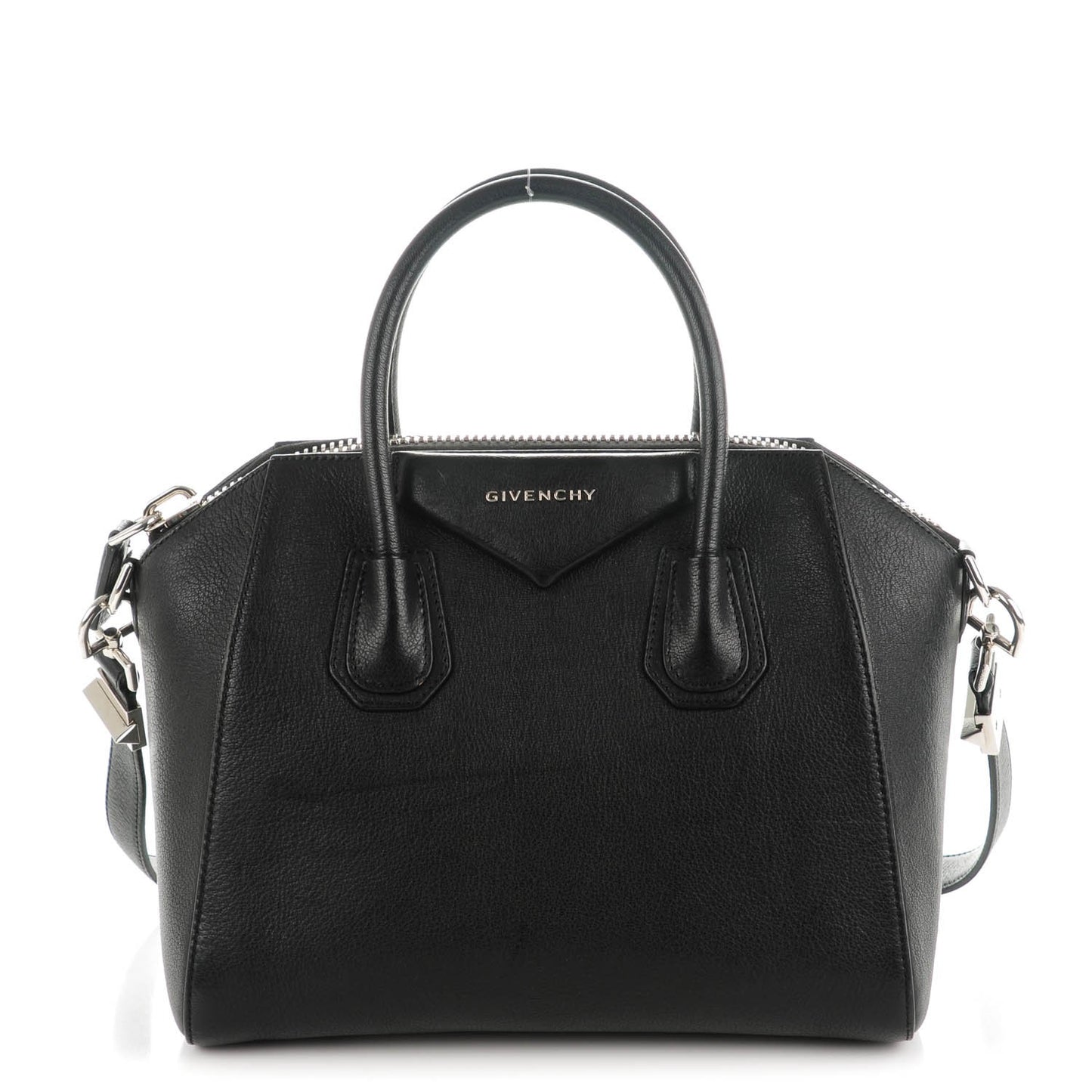 Sugar Goatskin Small Antigona Black