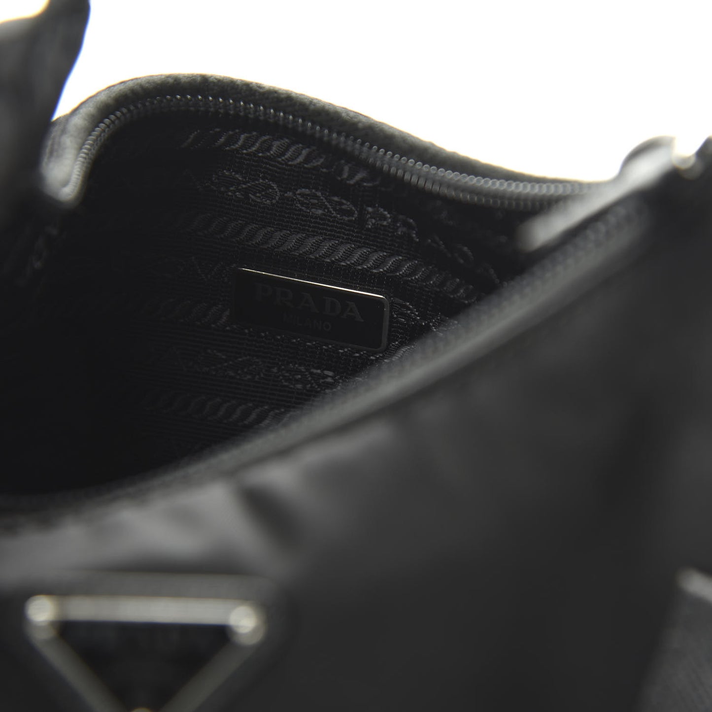 Tessuto Nylon Mini Re-Edition 2000 Bag Black