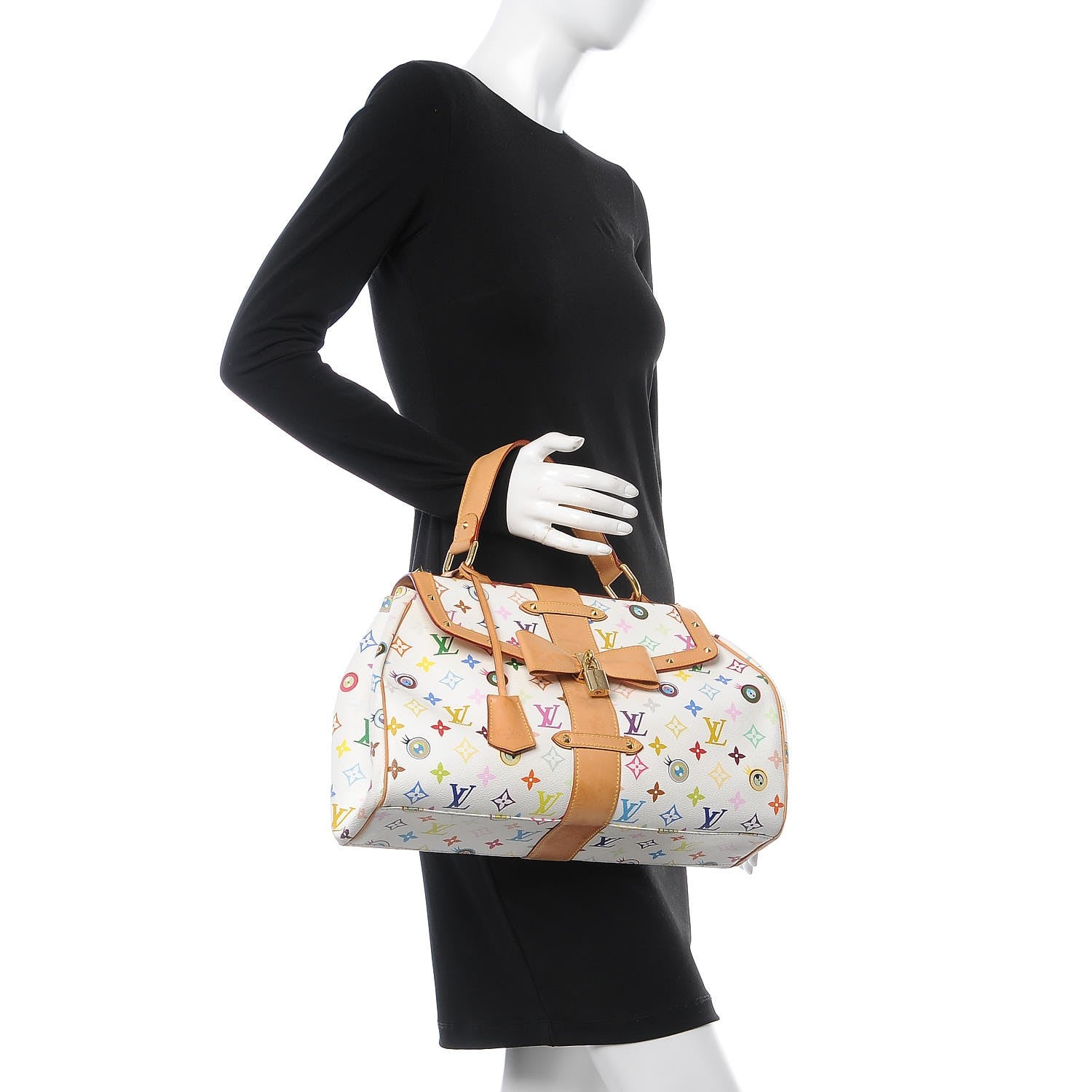 Louis Vuitton Monogram Multicolor Murakami Eye Love You White 2 of 18