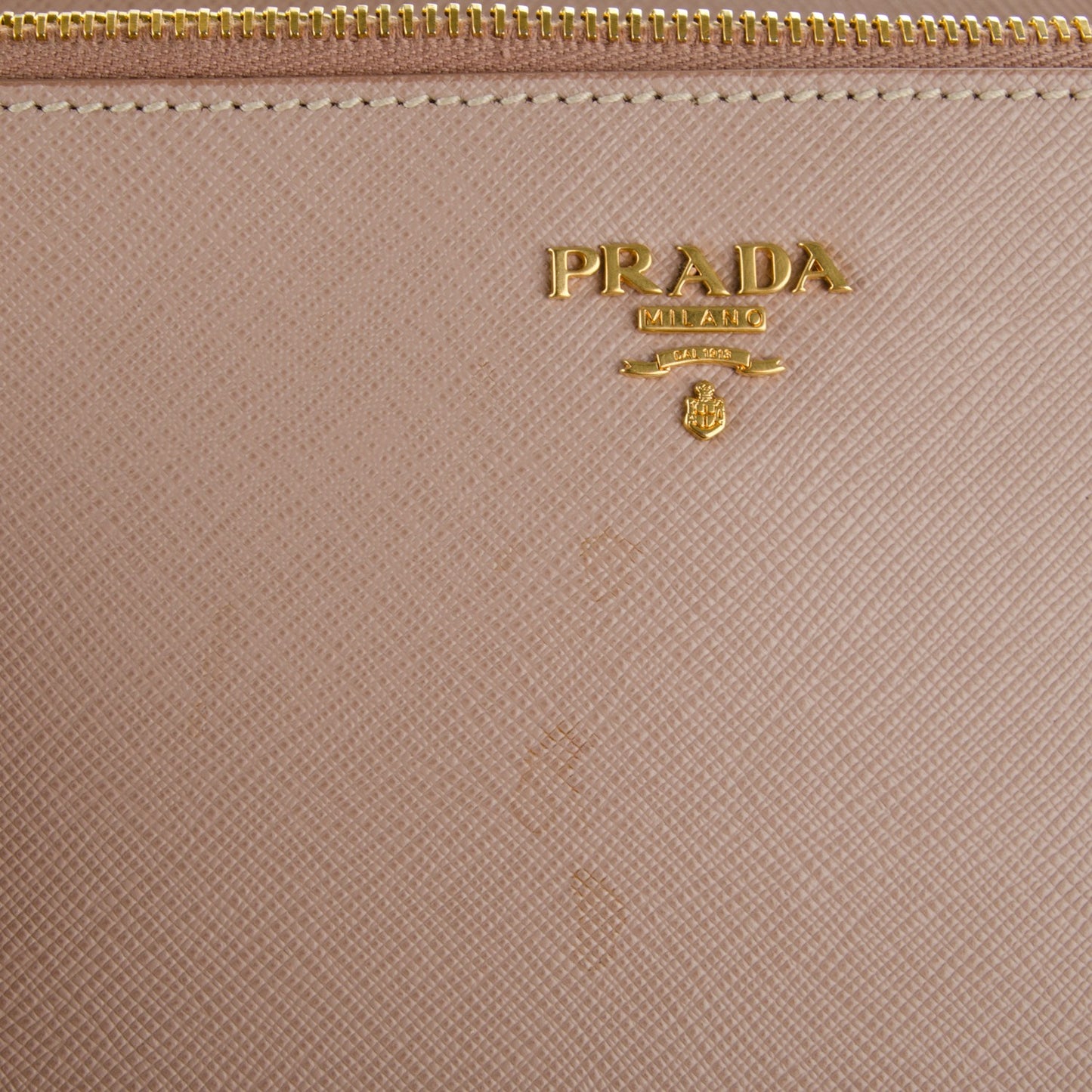 Saffiano Perforated Tote Sabbia