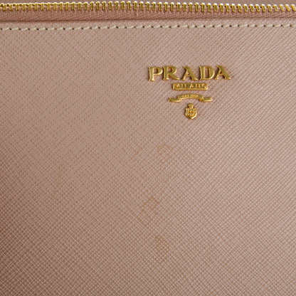 Prada Saffiano Perforated Tote Sabbia 10 of 11