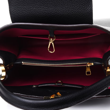 Louis Vuitton Taurillon Capucines GM Black 7 of 12