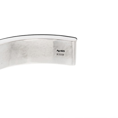 Gucci Sterling Silver Bee GG Cuff Bracelet 5 of 5