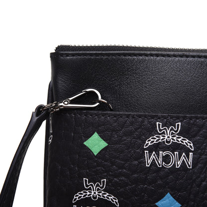 MCM Skyoptic Visetos Crossbody Pouch Spectrum Diamond Black 13 of 14
