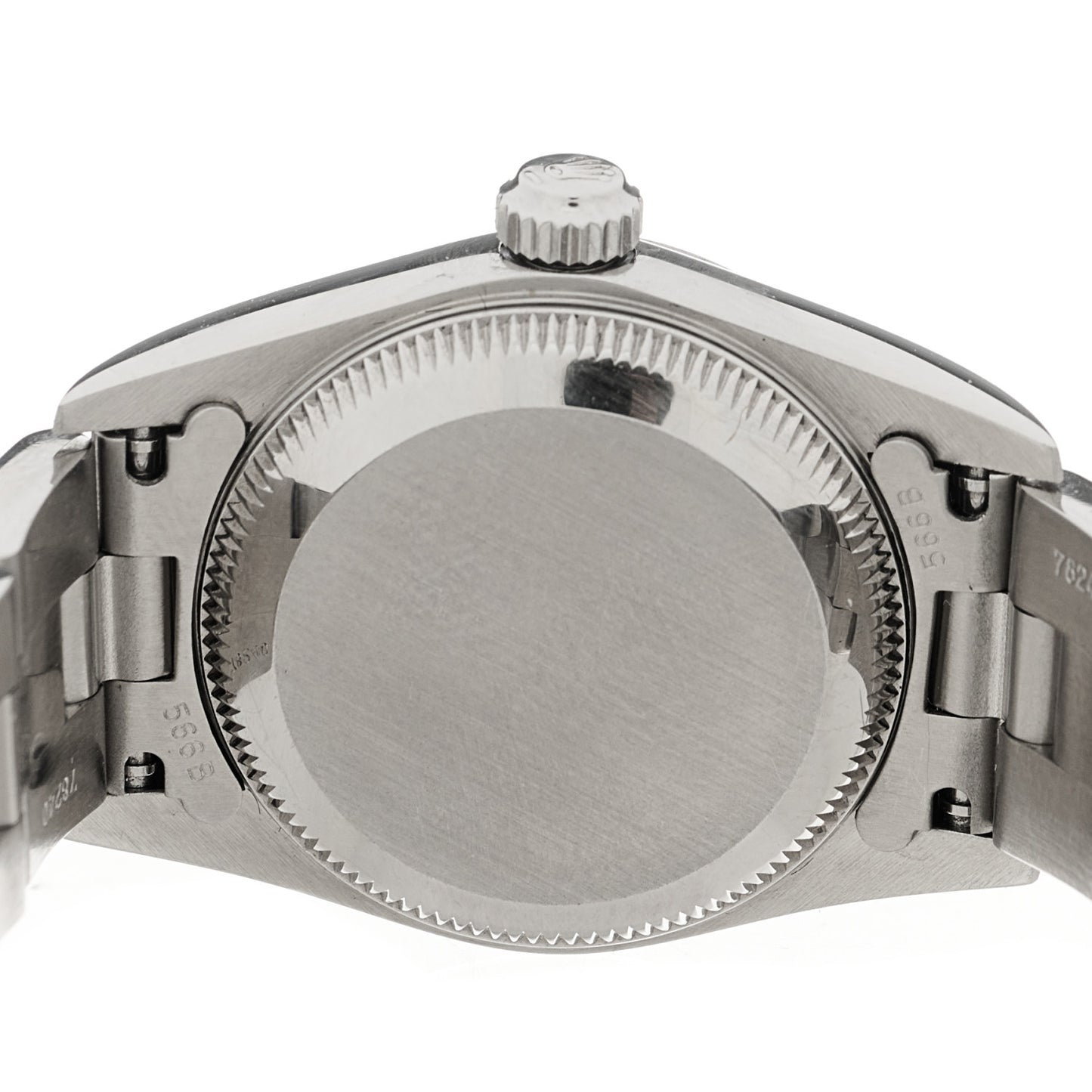 Stainless Steel 24mm Oyster Perpetual Watch Pink 76080