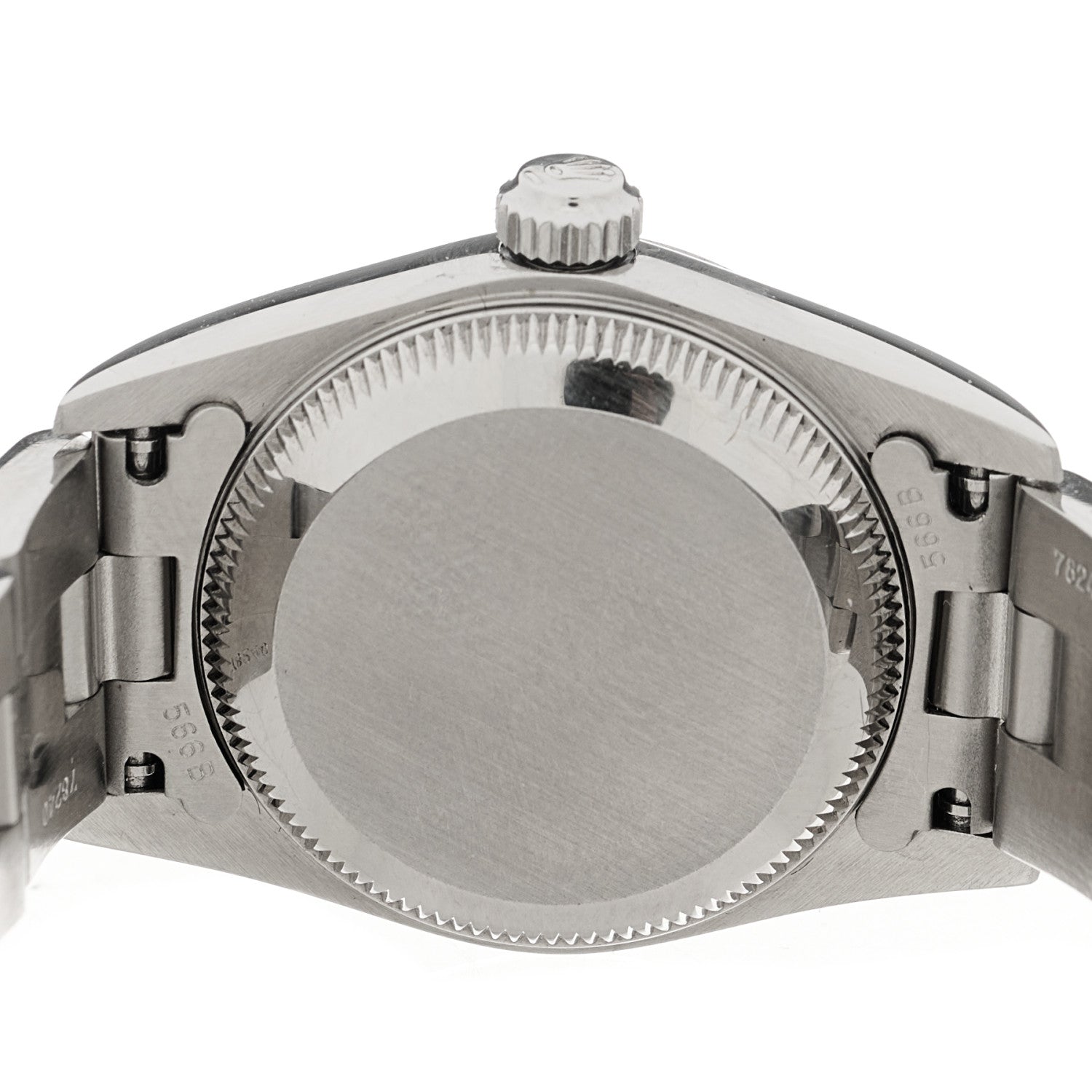 Rolex Stainless Steel 24mm Oyster Perpetual Watch Pink 76080 4 of 4