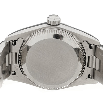 Rolex Stainless Steel 24mm Oyster Perpetual Watch Pink 76080 4 of 4