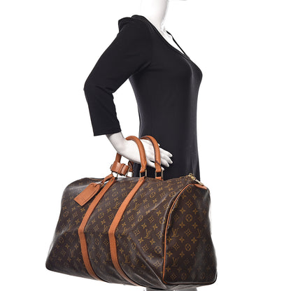 Louis Vuitton Monogram Keepall 50 2 of 20