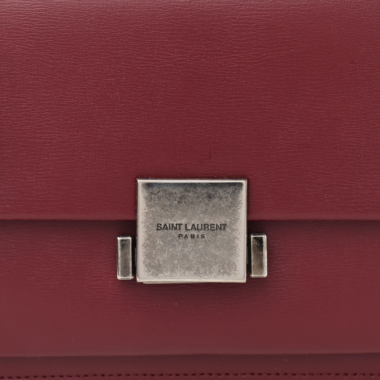 Saint Laurent Calfskin Medium Bellechasse Satchel Palissandre 9 of 15