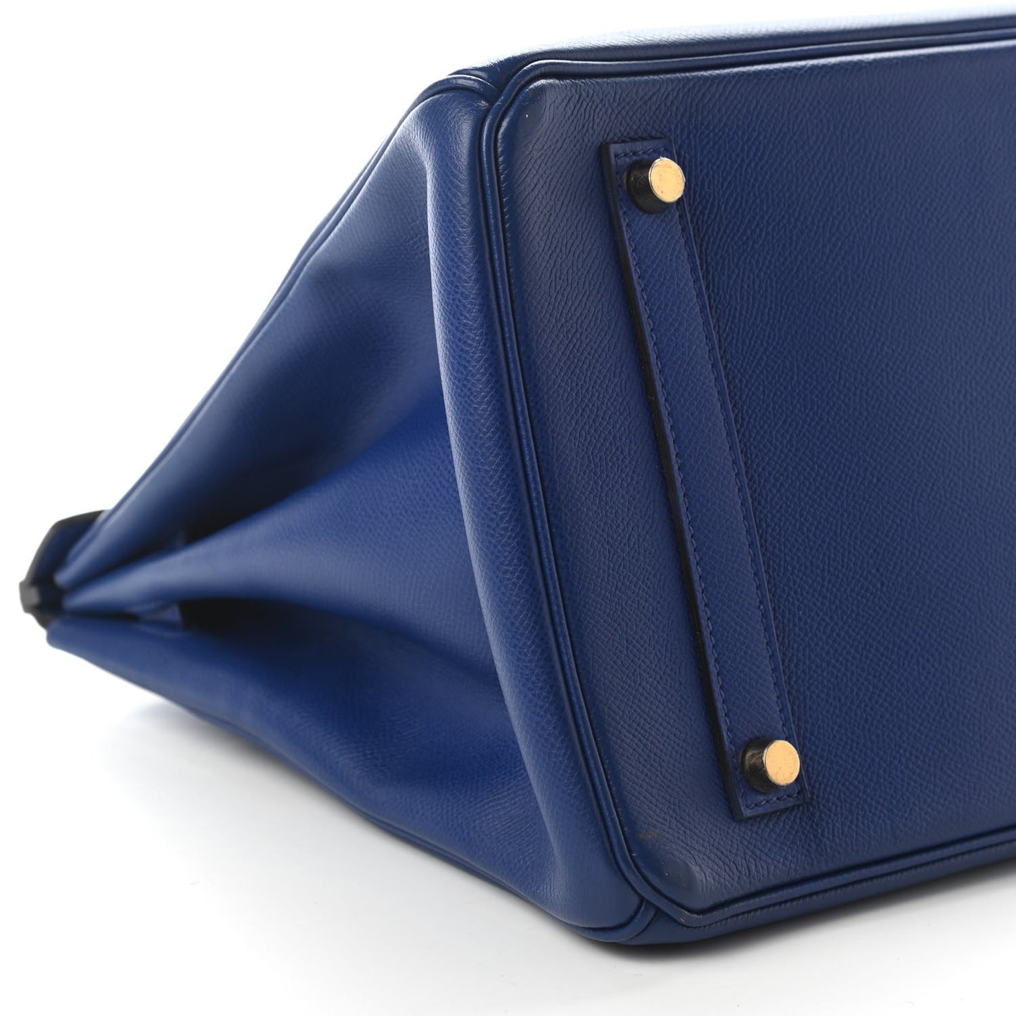 Epsom Birkin 35 Bleu Electrique