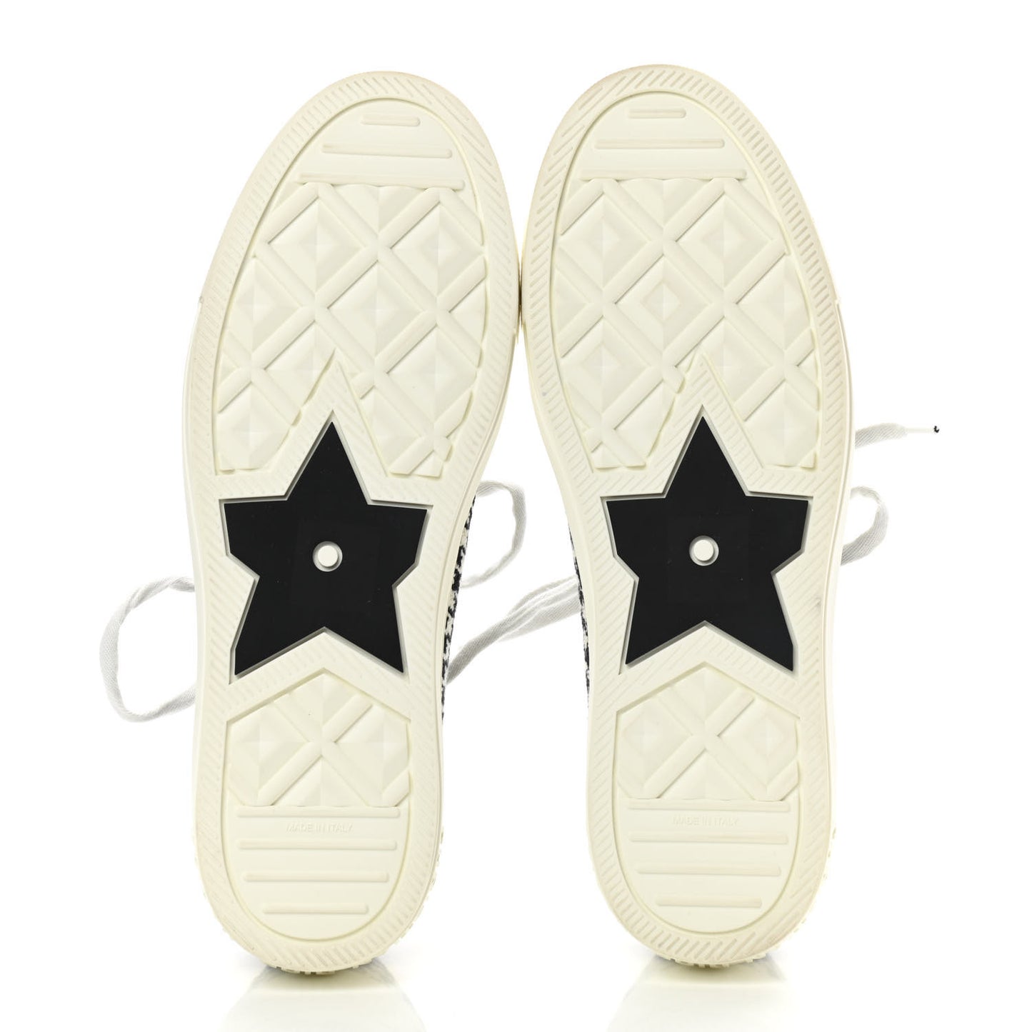 Canvas Houndstooth 30 Montaigne Embroidered Womens Walk'N'Dior Low Top Sneakers 40 Black White
