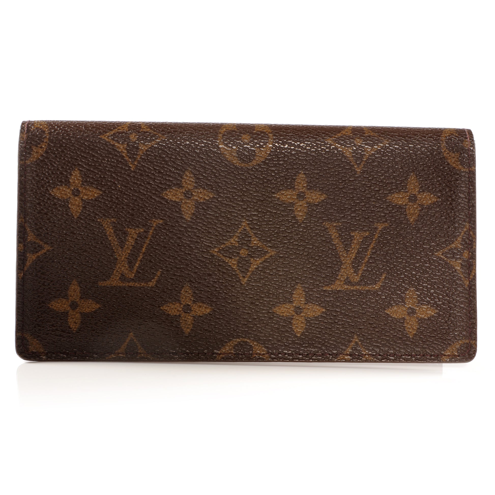 Louis Vuitton Monogram Simple Checkbook Holder Wallet 1 of 7