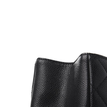 Chanel Caviar Quilted Grand Shopping Tote GST Black 11 of 12