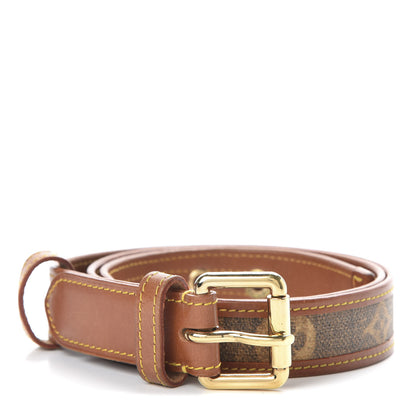 Louis Vuitton Monogram Rayures Tisse Belt 85 34 1 of 6